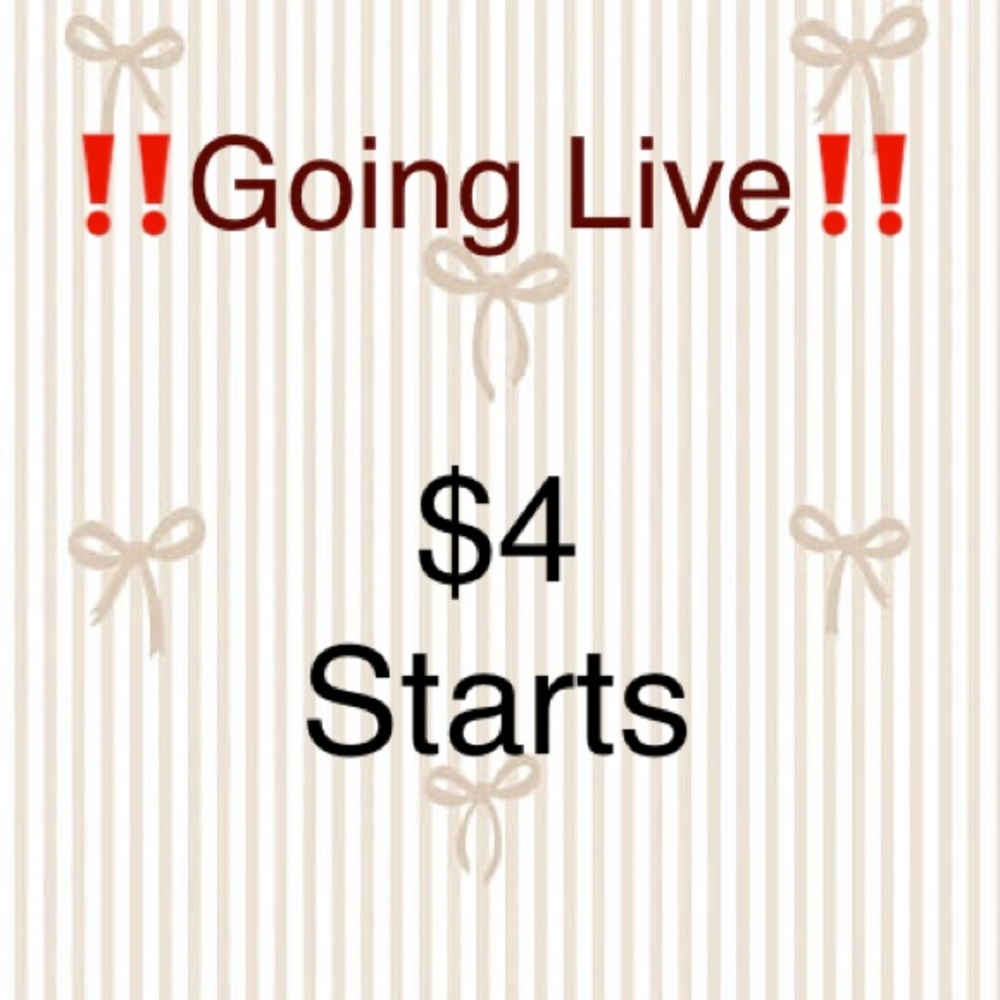 ‼️GOING LIVE‼️